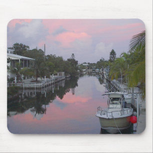 Alfombrilla De Ratón Canal de Florida Keys Sunset