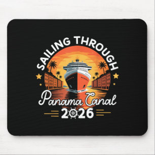 Alfombrilla De Ratón Canal de Panamá retro 2026 vía marítima de Panamá