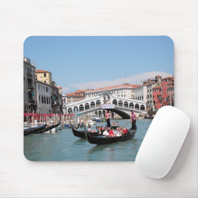 Alfombrilla De Ratón Canal de Venecia Mousepad (Con ratón)