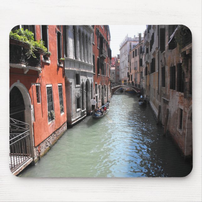 Alfombrilla De Ratón Canal en Venecia en Italia (Frente)