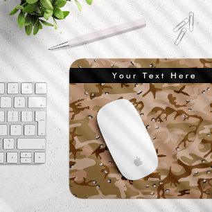 Alfombrilla De Ratón Canales de camuflaje del desierto, militares, ejér