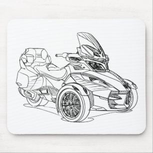 Alfombrilla De Ratón CanAm Spyder RT 2013