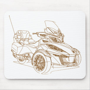 Alfombrilla De Ratón CanAm Spyder RTS 2014