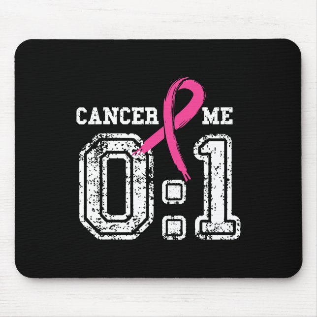 Alfombrilla De Ratón Cáncer 0 Me 1 Shirt Sensibilización sobre el Cánce (Frente)