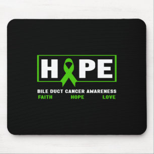 Alfombrilla De Ratón Cáncer de Ducto Bile - Esperanza Concienciación so