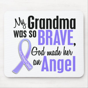 Alfombrilla De Ratón Cáncer de estómago de la abuela del ángel 1