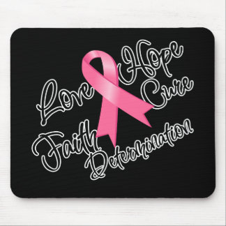 Alfombrilla De Ratón Cáncer de Mama Amor Determinación de Esperanza