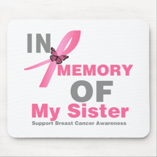 Alfombrilla De Ratón Cáncer de mama en memoria de mi hermana