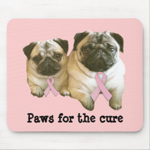 Alfombrilla De Ratón Cáncer de pecho del barro amasado Mousepad