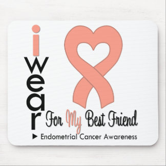 Alfombrilla De Ratón Cáncer endémico Cinta cardíaca mejor amigo