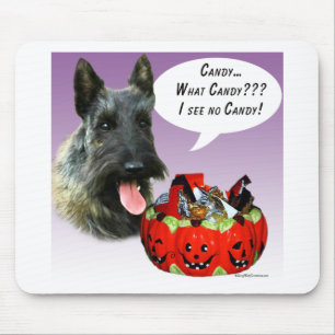 Alfombrilla De Ratón Candía de Halloween de ScottishTerrier