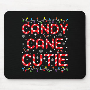 Alfombrilla De Ratón Candy Cane Cutie Navidades graciosos niños pequeño