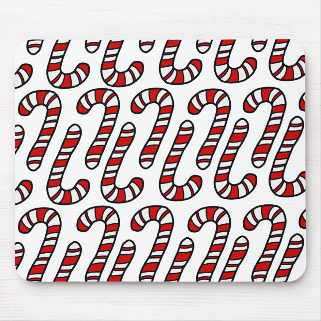 Alfombrilla De Ratón Candy Canes (Frente)