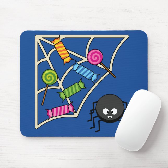 Alfombrilla De Ratón Candy Catcher Spider (Con ratón)