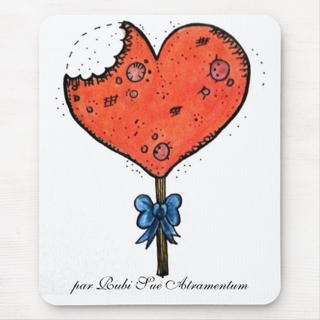 Alfombrilla De Ratón Candy corazón (Frente)