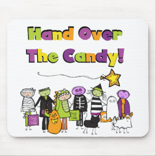 Alfombrilla De Ratón Candy Over the Candy Halloween camisetas y regalos