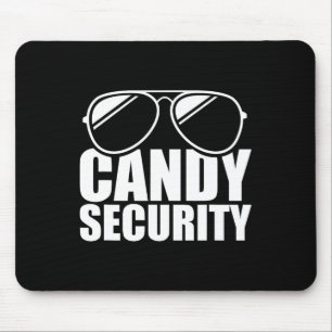 Alfombrilla De Ratón Candy Security Graciosa Fácil disfraz de Halloween