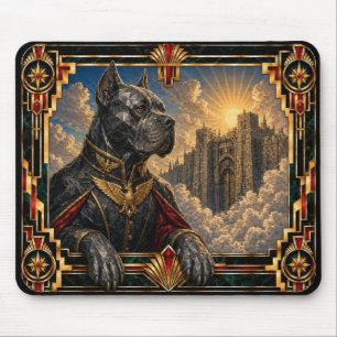 Alfombrilla De Ratón Cane Corso, perro Art Deco