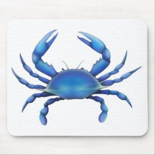 Alfombrilla De Ratón Cangrejo azul del este Mousepad