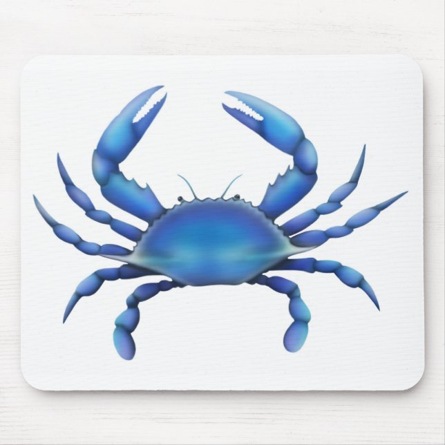 Alfombrilla De Ratón Cangrejo azul del este Mousepad (Frente)