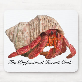 Alfombrilla De Ratón Cangrejo de ermitaño Mousepad, el cangrejo de