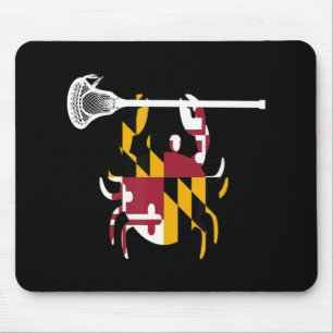 Alfombrilla De Ratón Cangrejo de Maryland Lacrosse Boys Palo Hermana de