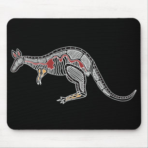 Alfombrilla De Ratón Canguro de la radiografía