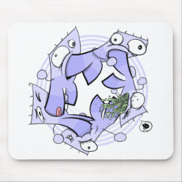 Alfombrilla De Ratón Canibalismo circular