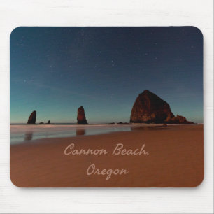 Alfombrilla De Ratón Cannon Beach Oregon Haystack Rock