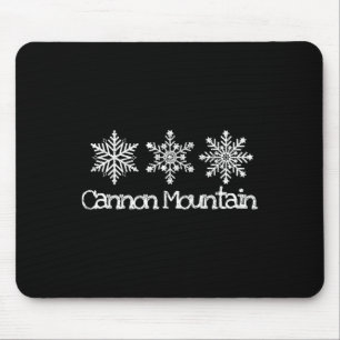 Alfombrilla De Ratón Cannon Mountain Franconia Notch Copos de Nieve Esq