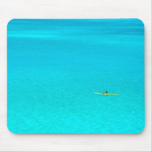 Alfombrilla De Ratón Canoa de soporte en el mousepad de Bora Bora