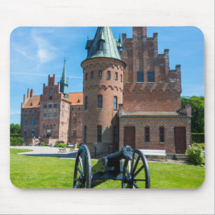 Alfombrilla De Ratón Cañón en el Castillo Egeskov