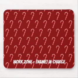 Alfombrilla De Ratón Cañones de personalizable rojos y blancos sobre ro