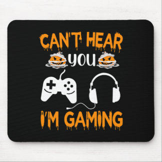 Alfombrilla De Ratón Can't Hear You I'm Gaming Video Game Controller Ha