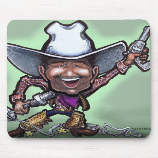 Alfombrilla De Ratón Cantando Cowboy