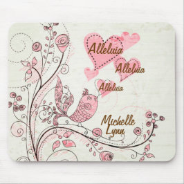 Alfombrilla De Ratón Canto Bird Personalizar Mousepad