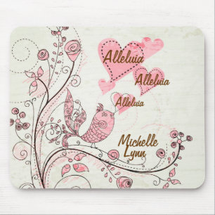Alfombrilla De Ratón Canto Bird Personalizar Mousepad