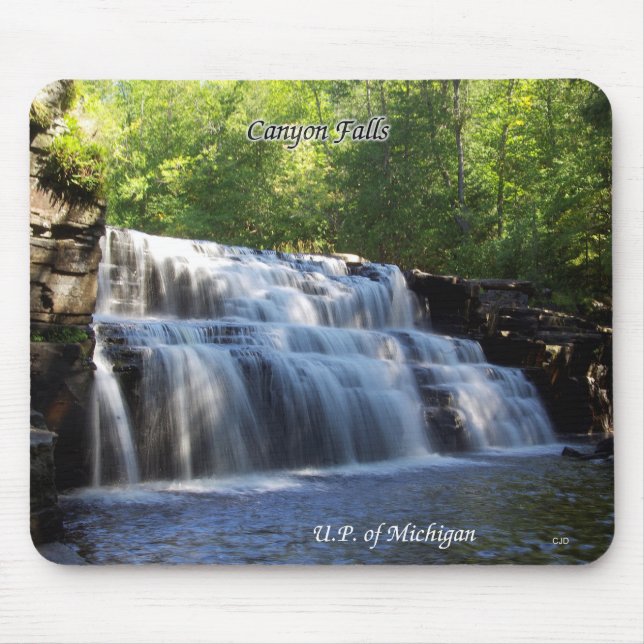 Alfombrilla De Ratón Canyon Falls mousepad (Frente)