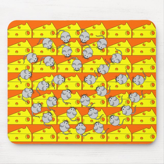 Alfombrilla De Ratón Caos del ratón (Frente)
