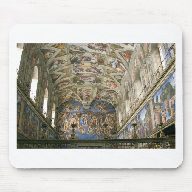 Alfombrilla De Ratón Capilla de Vatican Sistine (Frente)
