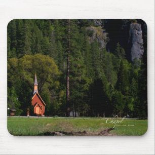 Alfombrilla De Ratón Capilla de Yosemite