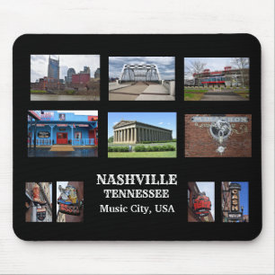 Alfombrilla De Ratón Capital de la música country de Nashville,