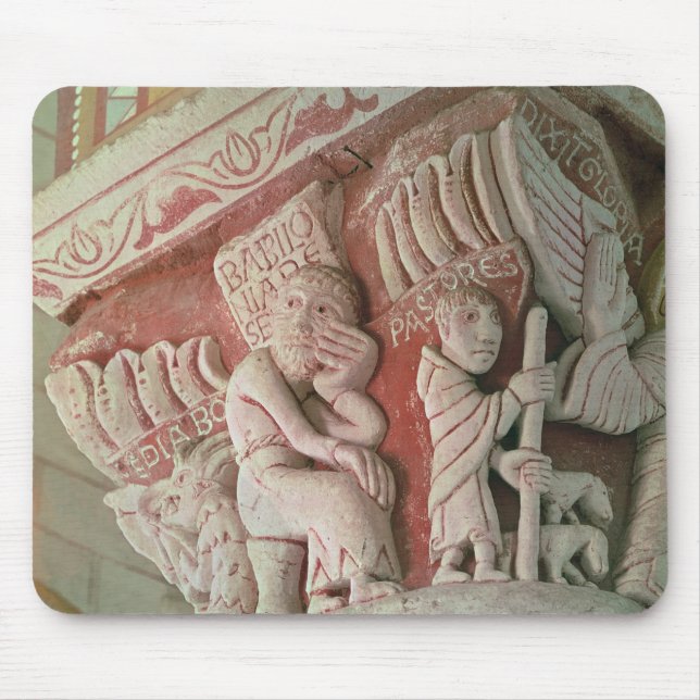 Alfombrilla De Ratón Capital del presbiterio de 'Babilonia (Frente)