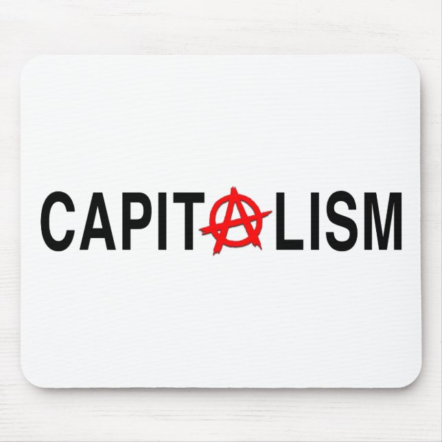 Alfombrilla De Ratón Capitalismo de Anarcho (Frente)