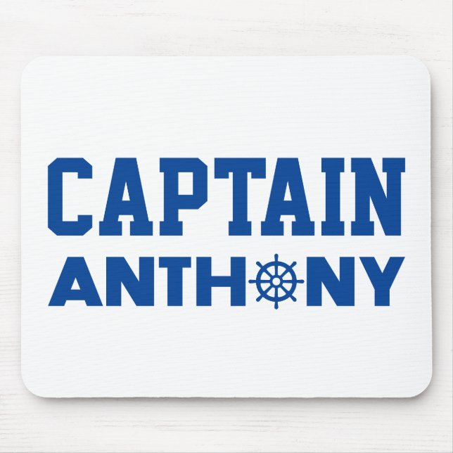 Alfombrilla De Ratón Capitán Anthony (Frente)