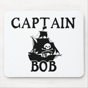 Alfombrilla De Ratón Capitán Bob (Barco pirata)