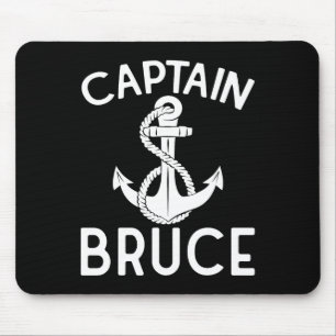 Alfombrilla De Ratón Capitán Bruce barco yate navegación ancla de barco