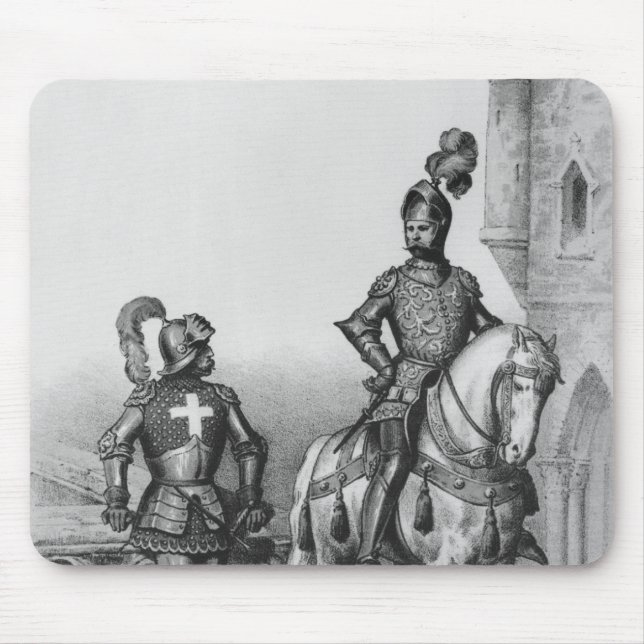 Alfombrilla De Ratón Capitán de los archers de París (Frente)