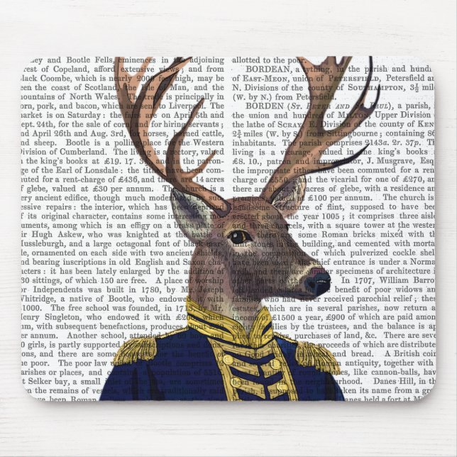Alfombrilla De Ratón Capitán Deer (Frente)