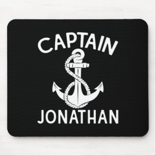 Alfombrilla De Ratón Capitán Jonathan Barco Anchor Yate Barco